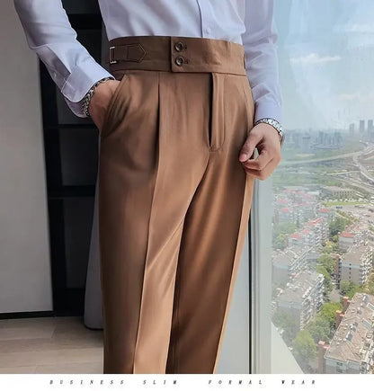 Support Customization of One Item Summer Men's Casual Trend Straight Leg Pants Fashionable and Cool Men's Loose Pants