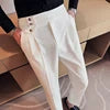 Men's Casual Oversize Fit Pants with Custom Logos Zipper Fly Pockets Waterproof & Windproof 100% Polyester Soft Fabric