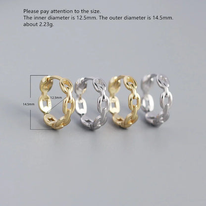 925 Sterling Silver Earring Colorful Dripping Oil Material Ear Ring Ear Buckle Rhombus Shape Trend Wild Girl Women Boy Ear Jewel