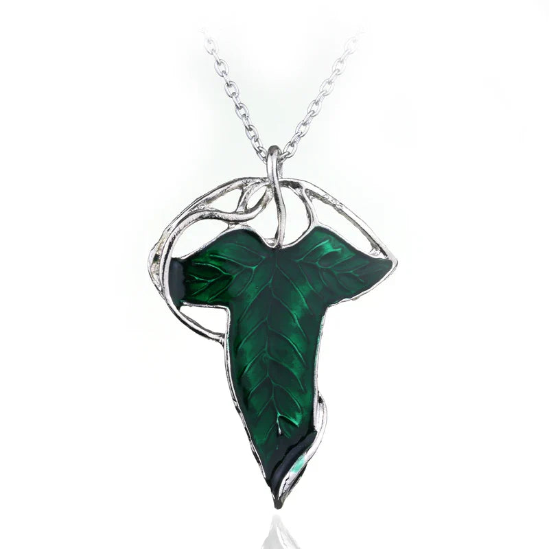 Lord Rings Arwen Evenstar Necklace The Elves Princess Fashion Crystal Cubic Zirconia Stone Pendant For Women Wedding Gifts