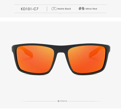 Rectangular Ultra Light Sports Sunglasses Men Polarized TAC 1.1mm Thickness Lens Driving Sun Glasses Women Cat.3