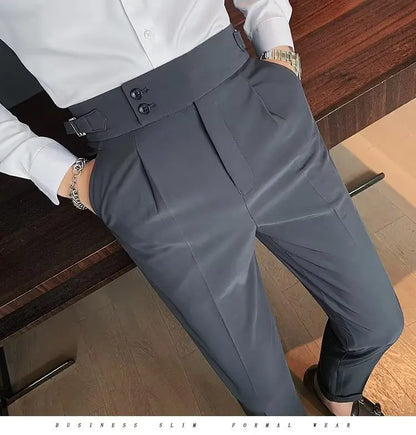 Support Customization of One Item Summer Men's Casual Trend Straight Leg Pants Fashionable and Cool Men's Loose Pants