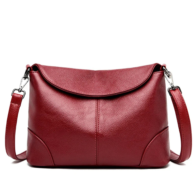 Soft Leather Crossbody Bags for Women 2024 Luxury Handbags Women Bags Designer Female Casual Hand Shoulder Bag bolsos de mujer