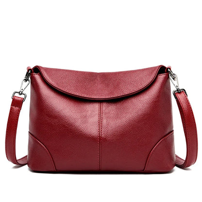 Soft Leather Crossbody Bags for Women 2024 Luxury Handbags Women Bags Designer Female Casual Hand Shoulder Bag bolsos de mujer