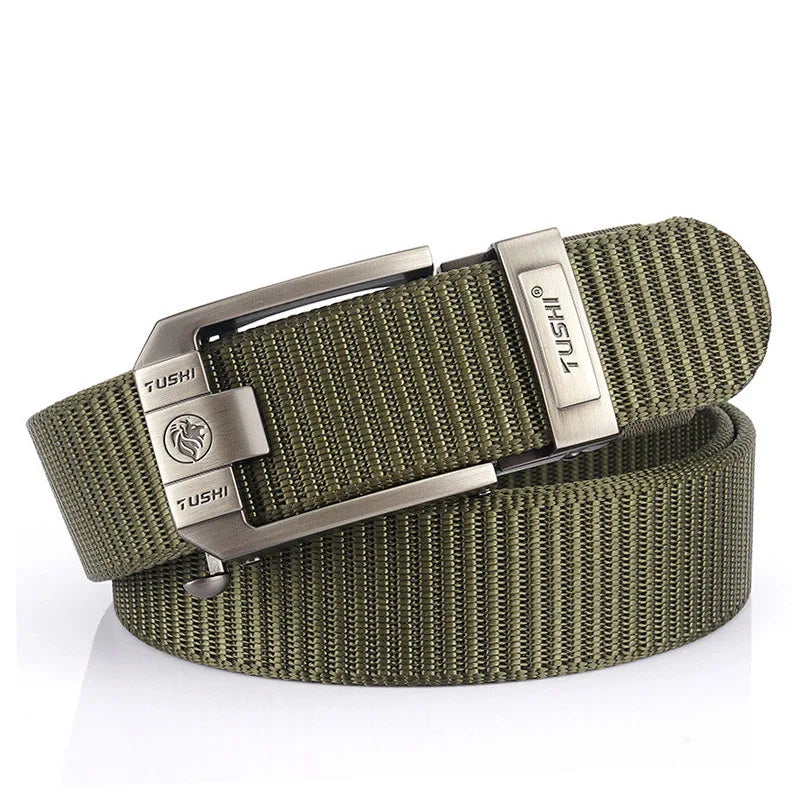 Tactical Belt Nylon Military Army belt Outdoor Metal Buckle Police Heavy Duty men's Training Hunting Belt