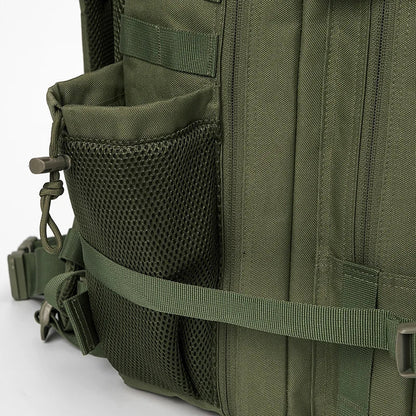 45L Tactical Backpack survival Bag Hunting MOLLE Backpack GYM For Men EDC Outdoor Hiking Rucksack Witch Bottle Holder