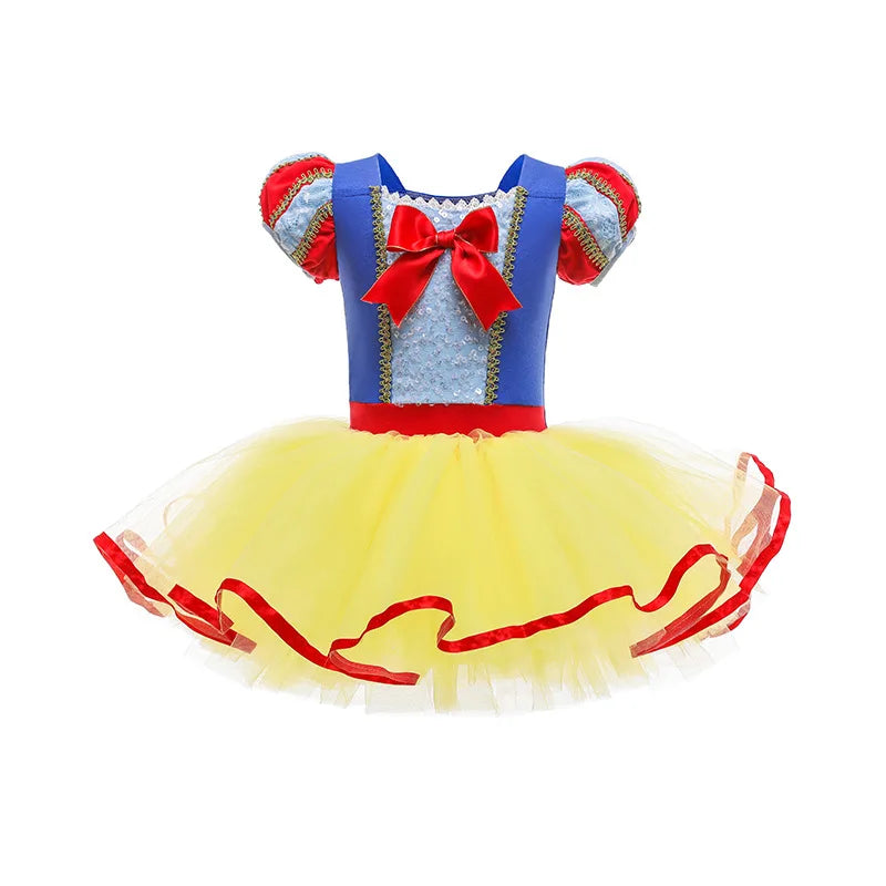 Girl Ballet Dancing Dress Party Fancy Sequined TUTU Dress Princess Girl Clothes Baby Girl Stage Shows Party Costumes