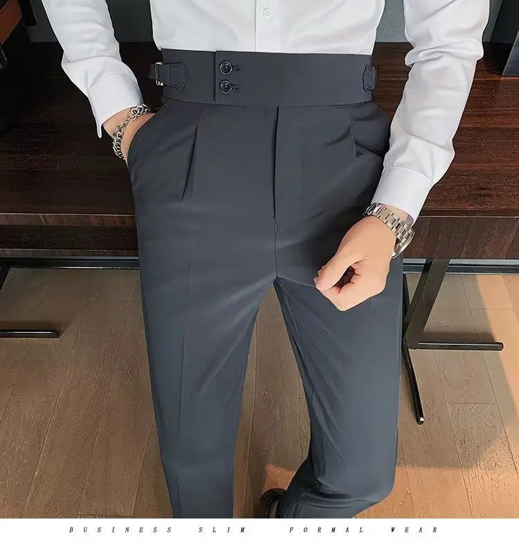 Support Customization of One Item Summer Men's Casual Trend Straight Leg Pants Fashionable and Cool Men's Loose Pants