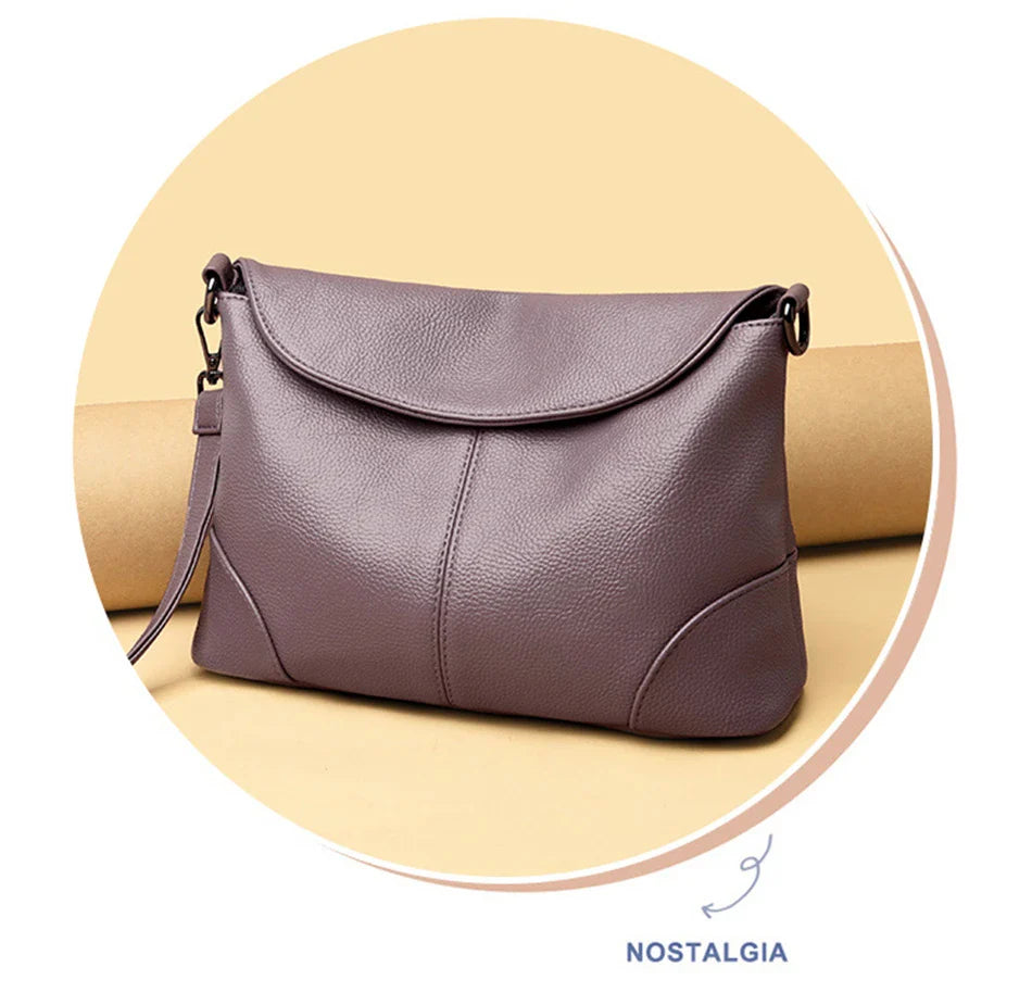 Soft Leather Crossbody Bags for Women 2024 Luxury Handbags Women Bags Designer Female Casual Hand Shoulder Bag bolsos de mujer