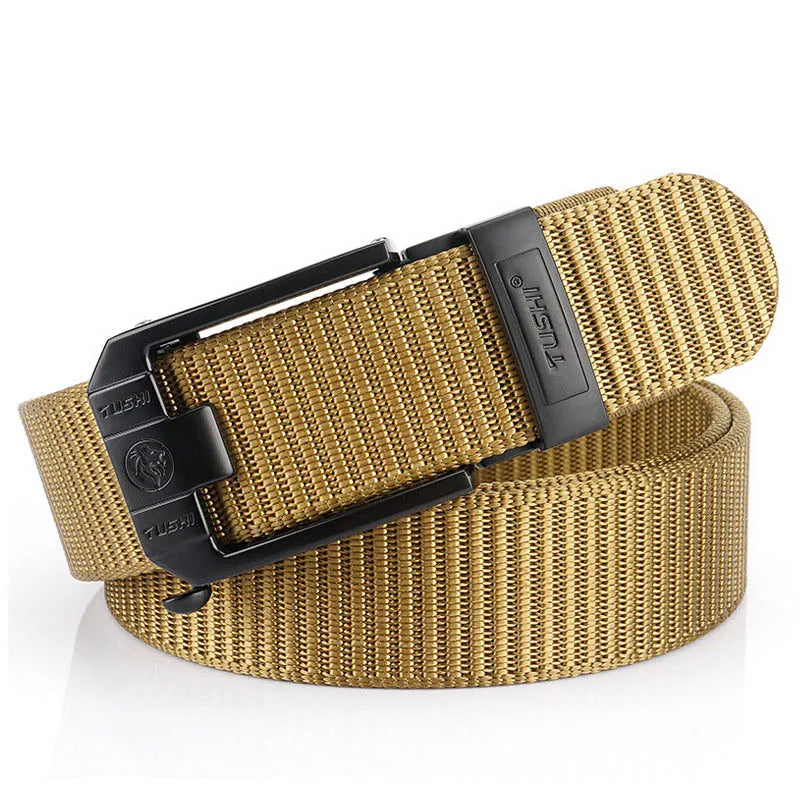 Tactical Belt Nylon Military Army belt Outdoor Metal Buckle Police Heavy Duty men's Training Hunting Belt