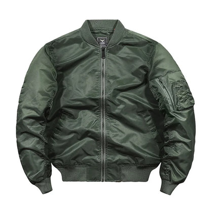 Spring Autumn Bomber Jacket Men Women Military Fly Jacket Varsity Baseball Flight Coat Mens Windbreaker Mens Clothing 2025