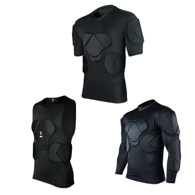 Men's Soccer Goalkeeper Jersey Training Uniform EVA Thick Sponge Protection Football Goalkeeper Uniform Sport Pants