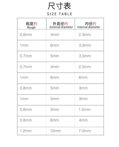10PCS 925 Sterling Silver Accessories Open Ring Connection Ring Open Ring, hand-made diy bracelet necklace live closed ring