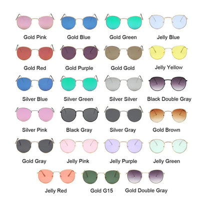 Sunglasses Man Vintage Small Frame Driving Sun Glasses Brand Designer