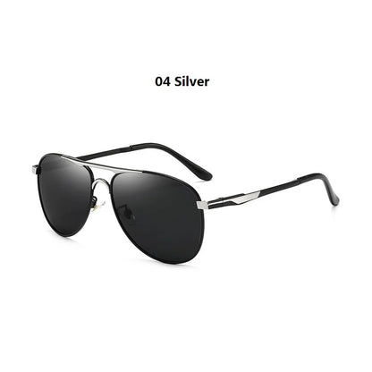 Luxury Pilot Polarized Sunglasses Men Women Driving Fishing Retro Sun Glasses Brand Designer Male Metal Sunglasses For Man UV400