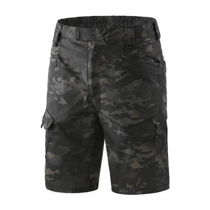 Shorts Men Urban Military Waterproof Cargo Tactical Shorts Male Outdoor Camo