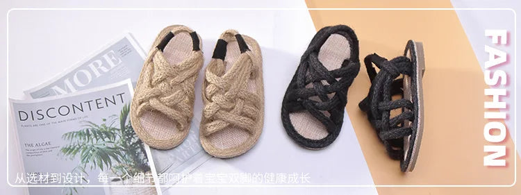 New Girls' Sandal Open Toe Boys Home slipper Breathable Children's sandy beach Shoes 1-10 Years Old Summer Amorous Feelings