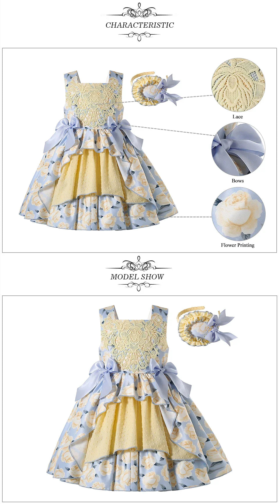 Mother Kids Baby Girls Summer Autumn Flower Bridesmaid Dresses for Children Princess Party Wedding Clothes 2368101214Y