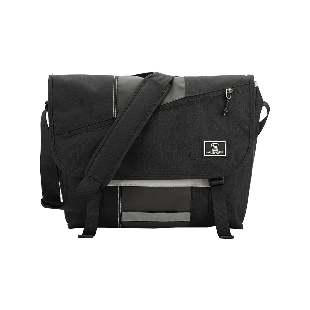 15 Inch Laptop Men Messenger Bag Fashion Travel Sling Shoulder Bag Men's Canvas Briefcase Male Crossbody Pack For Teenages