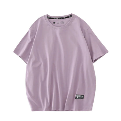 Women 100% Cotton T shirts Female Green Fashion Oversized Streetwear Short Sleeve Tees Tops for Summer