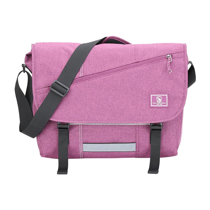 15 Inch Laptop Men Messenger Bag Fashion Travel Sling Shoulder Bag Men's Canvas Briefcase Male Crossbody Pack For Teenages