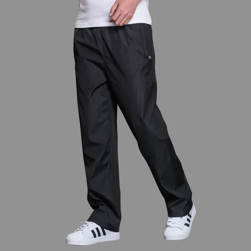 Spring Summer Men's Sportwear Casual Mens Joggers Pants Loose Straight Trousers Large Size Sweatpants Fashion Tracksuit Men