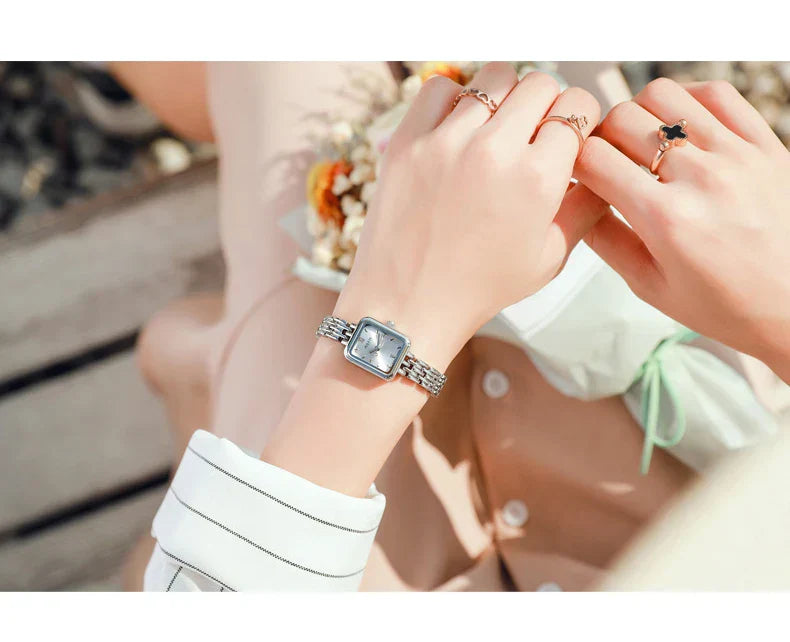 Top Julius Mini Lady Women's Watch Japan Quartz Elegant Fashion Hours Clock Dress Bracelet Chain School Girl's Birthday Gift