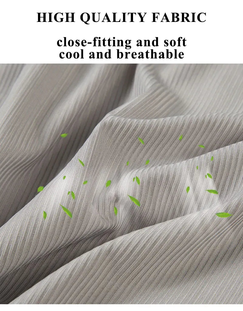 Plus Size Ice Silk Cool Summer Men Sleepwear Shorts Sexy Underwear Nightwear Comfortable Loose Sports Man Sleep Bottoms Homewear