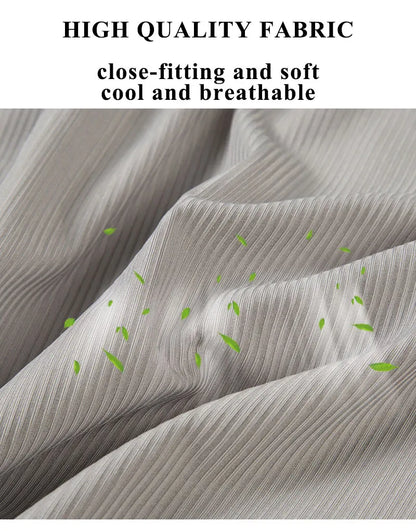 Plus Size Ice Silk Cool Summer Men Sleepwear Shorts Sexy Underwear Nightwear Comfortable Loose Sports Man Sleep Bottoms Homewear