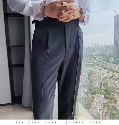 Support Customization of One Item Summer Men's Casual Trend Straight Leg Pants Fashionable and Cool Men's Loose Pants