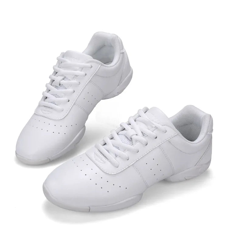 Dance Shoes Children Boy Girl Modern Soft Outsole Jazz Sneakers Aerobics Breathable Lightweight Kids Dancing Fitness Sport