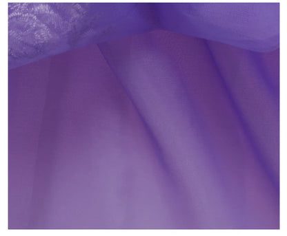 Girl Cosplay Princess Aurora Rapunzel Dress Up Kids Christmas Halloween Tulle Fancy Costume for Children Girls Birthday