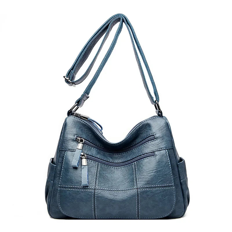 High Quality Leather Luxury Handbags Ladies Bag Designer Shoulder Crossbody Bags For Women 2024 New Bolsa Feminina Sac A Main