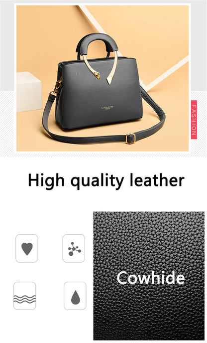 High Quality Leather Casual Tote Luxury Handbags Women Bags Designer Shoulder Crossbody Bags for Women 2024