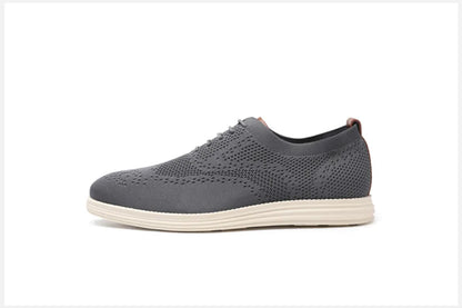 Male Sneakers Summer Knitted Mesh Casual Shoes Lightweight Casual Shoes Breathable Walking Footwear Shoes For Men