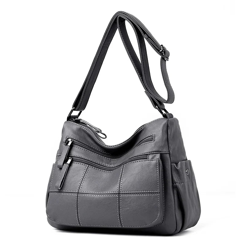 High Quality Leather Luxury Handbags Ladies Bag Designer Shoulder Crossbody Bags For Women 2024 New Bolsa Feminina Sac A Main