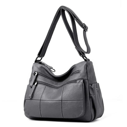 High Quality Leather Luxury Handbags Ladies Bag Designer Shoulder Crossbody Bags For Women 2024 New Bolsa Feminina Sac A Main
