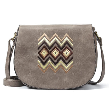 Fashion Shoulder Bag Vintage Women Handbag Purse Embroidery Messenger Bag Quality Small Bag for Girls Crossbody Bag