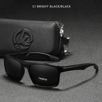 Rectangular Ultra Light Sports Sunglasses Men Polarized TAC 1.1mm Thickness Lens Driving Sun Glasses Women Cat.3