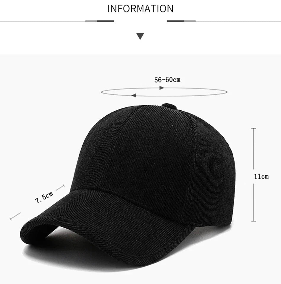 Trendy Army Green Corduroy Baseball Caps For Men Luxury Brand Women Hat Yellow Streetwear Hip Hop Cap Bone Masculino 2026