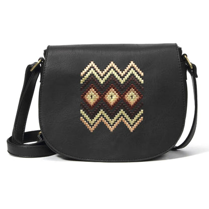 Fashion Shoulder Bag Vintage Women Handbag Purse Embroidery Messenger Bag Quality Small Bag for Girls Crossbody Bag