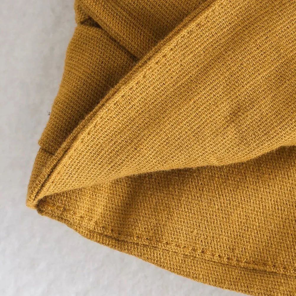 Women Sexy Fashion Pleated Asymmetry Linen Crop Tank Tops Vintage One Shoulder Side Zipper Female Camis Mujer