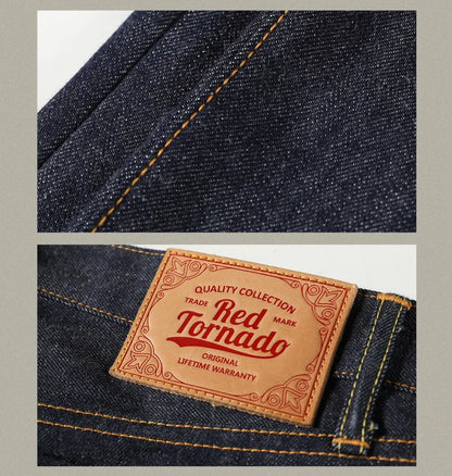Red Tornado 55501 Men's Jeans 14oz Raw Red Line Selvedge Denim Pants