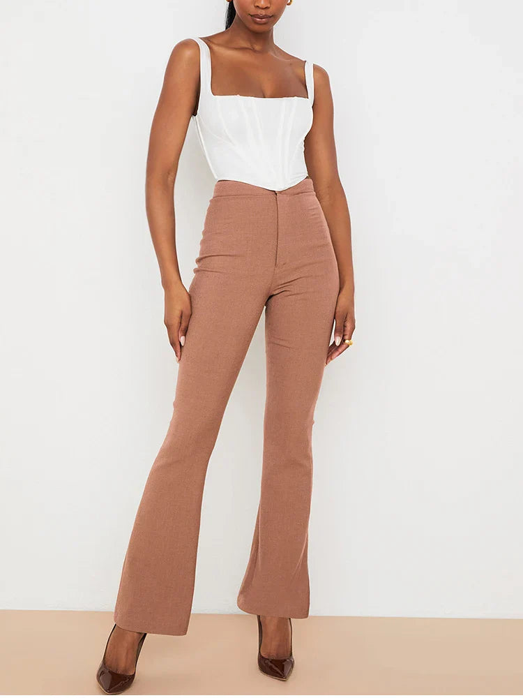 NewAsia Boning Corset Top Zipper 2Layer Elastic Solid Color Square Neck Slim Fit Bustier Women Summer Crop Tank Top Fashion Vest