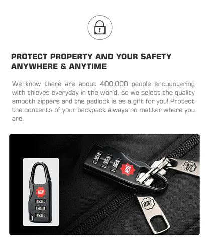 Large Capacity Backpack 15.6inch Laptop Backpack Anti Theft Men Backpack College Schoolbag Travel Backpack Bag For Men