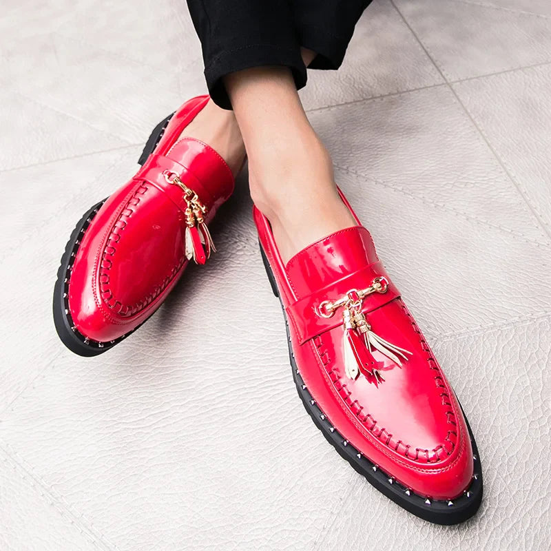 Men loafers Mens loafers leather Man shoes leather tassel Mocassin homme Calzado hombre Zapatos de hombre Men shoes