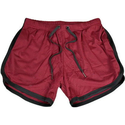 Men's Sports Gym Athletic Shorts Middle Trousers Elastic Band Sports Man
