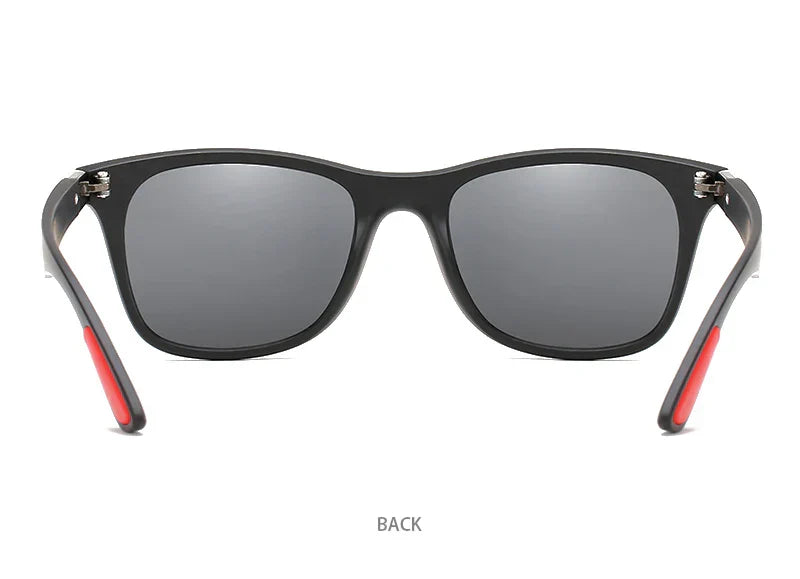 Polarized Sunglasses Men Women Classic Square Plastic Driving Sun Glasses Male Fashion Black Travelling Shades UV400