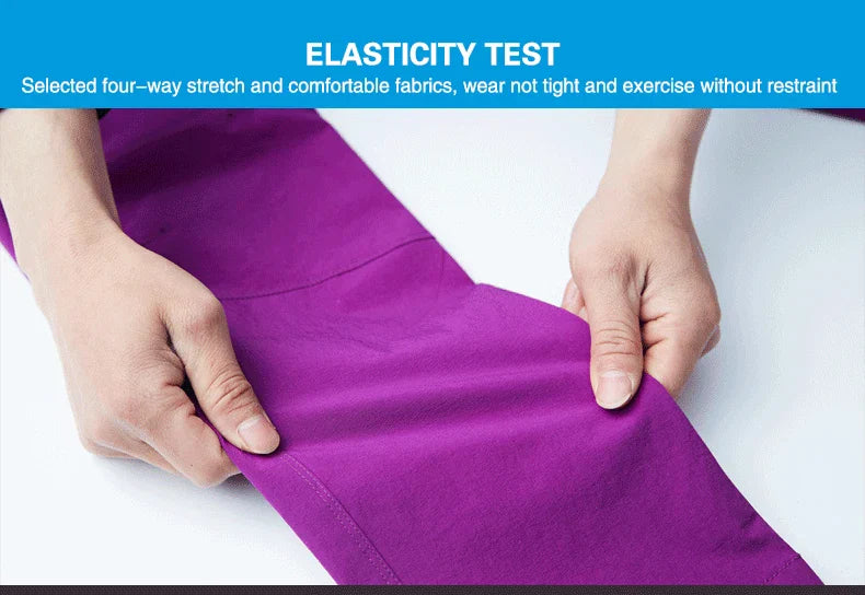 Women Hiking Pants Camping Trekking Running Climbing Mountain Trousers Lightweight Quick Dry Waterproof Summer Pants