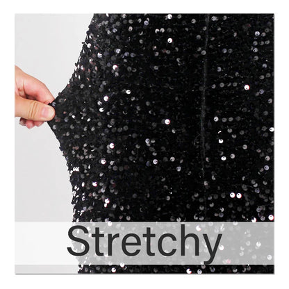 Red Sequin Strapless Cocktail Prom Dresses Stretch Velvet Sexy Slit Leg Paded Backless Mermaid Formal Evening Dress 2025